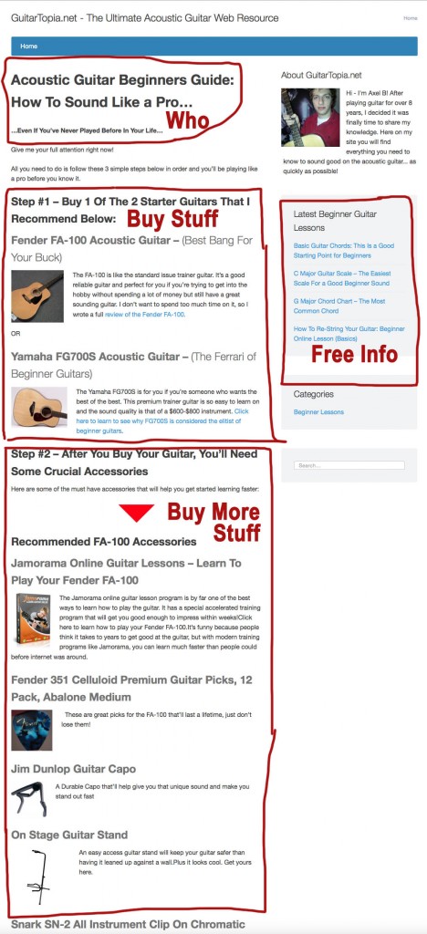 affiliate site example